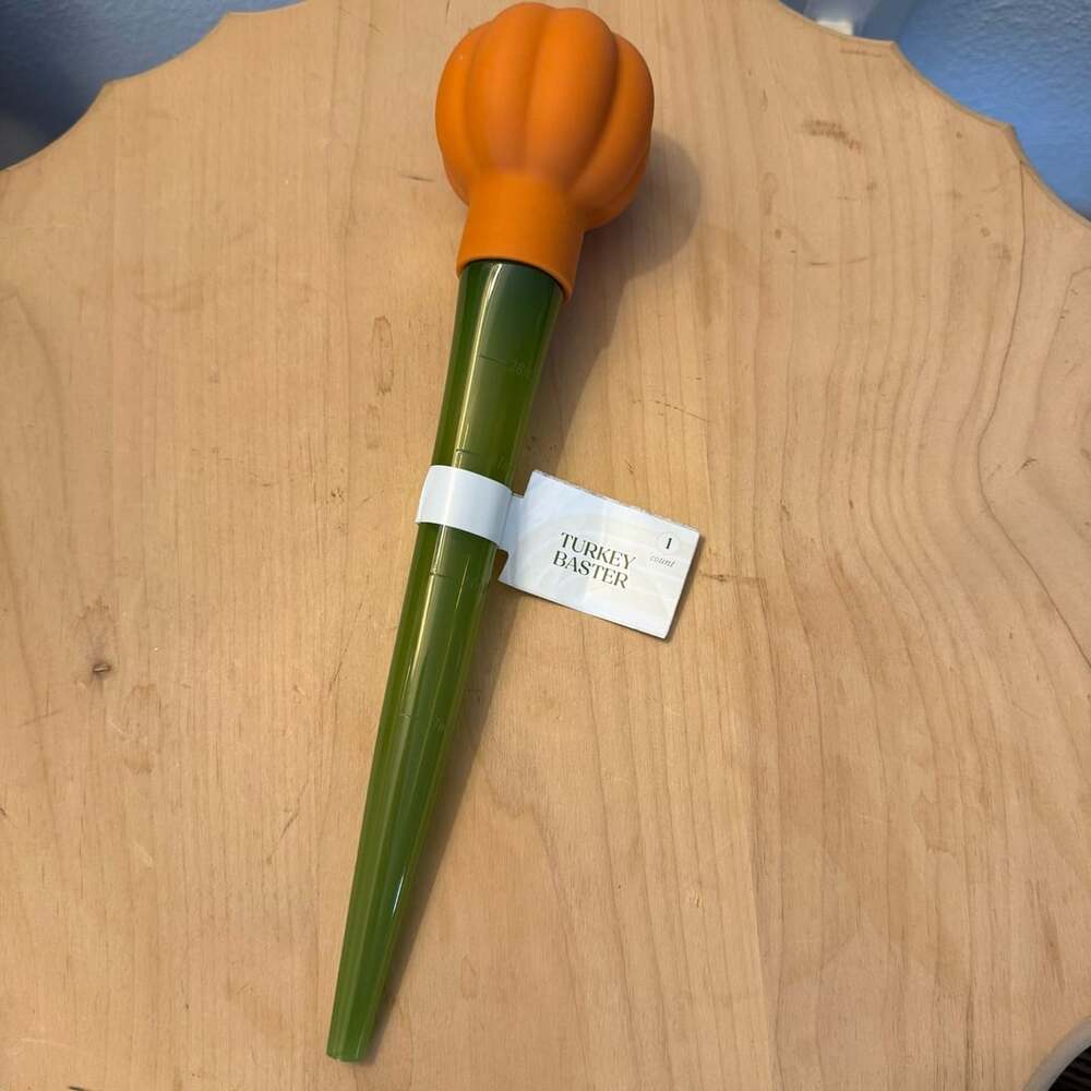 Target Thanksgiving Pumpkin Top Turkey Baster Brand New
